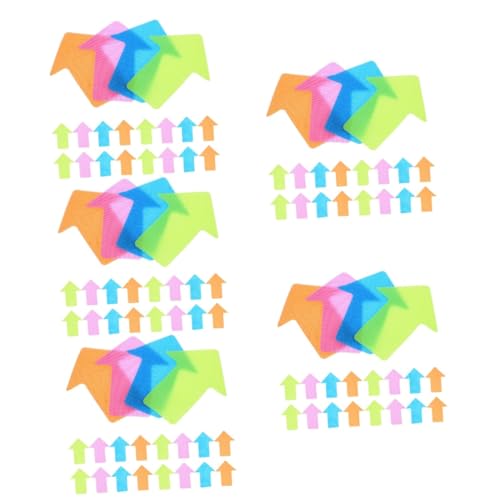 Gadpiparty 5 Sätze Teppichmarkierungen Etiketten Affirmationen Fliesenspiegel Abziehbilder Und Aufklebeaufkleber Coole Aufkleber Farbige Punktaufkleber Klassenzimmer 24 Stück * 5 von Gadpiparty