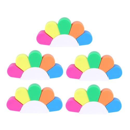 Gadpiparty 5 Sätze farbiger Highlighter Pastellmarker Markierungen Multipack Schule Farbe Textmarker Masse Textmarker fürs Büro bunter Filzstift Mark Stifte Plastik Colorful Gadpiparty 5 Sätze farbiger Highlighter Pastellmarker Markierungen Multipack Schule Farbe Textmarker Masse Textmarker fürs Büro bunter Filzstift Mark Stifte Plastik Colorful von Gadpiparty