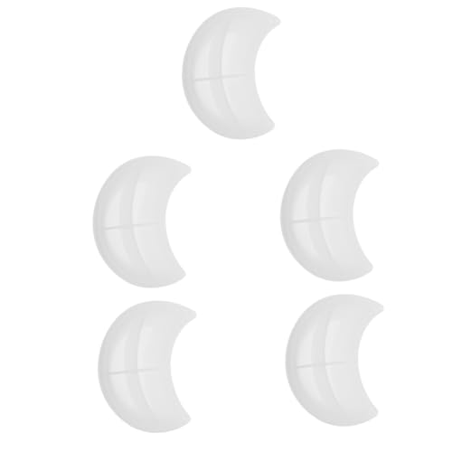Gadpiparty 5 Stck. Diy Silikonform Mondförmige Gießform für Kristallplatte Wiederverwendbare Silikonform für Dekoration und Handwerk Geeignet für Epoxidharz und Bastelprojekte von Gadpiparty