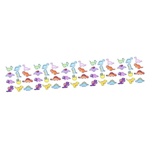 Gadpiparty 5 Stück 2 Cartoon Dinosaurier -Stoffaufkleber Flicken für Kleidung Applikationen nähen Flecken bestickt Patches in Cartoon-Dinosaurier-Form süße Aufnäher Polyester von Gadpiparty