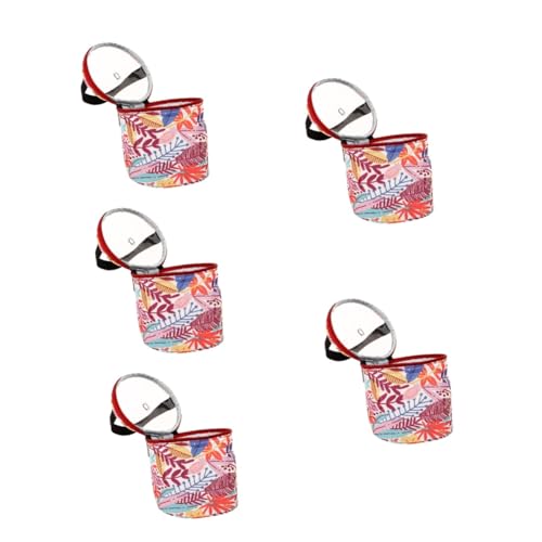 Gadpiparty 5 Stück Aufbewahrungstasche aus Wolle Handwerk Einkaufstasche aus Garn Stricken klein groß Stricktasche Aufbewahrungsschrank für Garn gehäkelte Tasche Oxford-Stoff von Gadpiparty