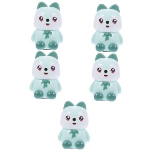 Gadpiparty 5 Stück Bleistiftspitzer werkzeug Mini-Anspitzer für Bleistifte Schüler kleine manuelle Schulmaterial für ein Mädchen Handspitzer Plastik Green Gadpiparty 5 Stück Bleistiftspitzer werkzeug Mini-Anspitzer für Bleistifte Schüler kleine manuelle Schulmaterial für ein Mädchen Handspitzer Plastik Green von Gadpiparty