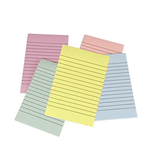 Gadpiparty 5 Stück Bunte Haftnotizen tägliche Vorräte Haftnotizblöcke Beachten Sie Pads Bürobedarf farbige Notizbilder Schulbedarf Selbstklebende Notizblöcke süßer Notizblock Briefpapier von Gadpiparty