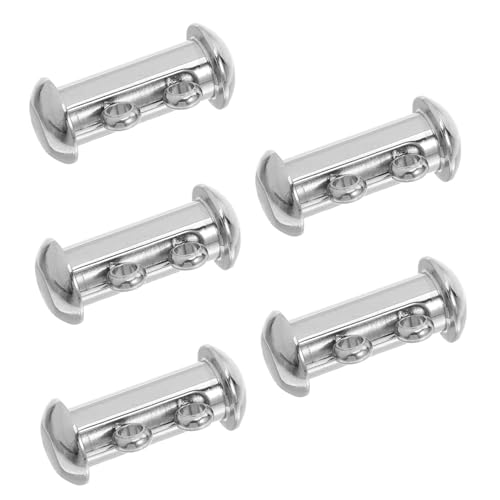 Gadpiparty 5 Stück Doppelreihenkettenschnalle mehrere Halskettentrenner Clip für Armbandverbinder Halskettenverschluss aus Edelstahl Armbandverbinder Verschluss Rostfreier Stahl Silber Gadpiparty 5 Stück Doppelreihenkettenschnalle mehrere Halskettentrenner Clip für Armbandverbinder Halskettenverschluss aus Edelstahl Armbandverbinder Verschluss Rostfreier Stahl Silber von Gadpiparty
