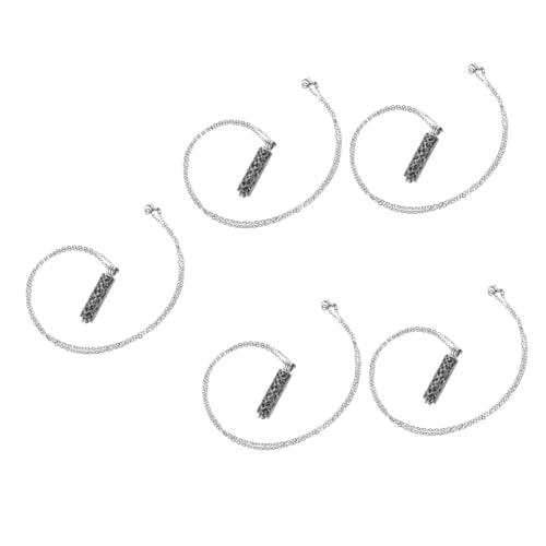 Gadpiparty 5 Stück Edelstahl Urnenanhänger Aus Klarem Glas Halskette Zur Erinnerung An Die Asche Halsketten Für Frauen Anhänger Schmuck Für Asche Gedenken Klobige Baumelnde Asche Gadpiparty 5 Stück Edelstahl Urnenanhänger Aus Klarem Glas Halskette Zur Erinnerung An Die Asche Halsketten Für Frauen Anhänger Schmuck Für Asche Gedenken Klobige Baumelnde Asche von Gadpiparty