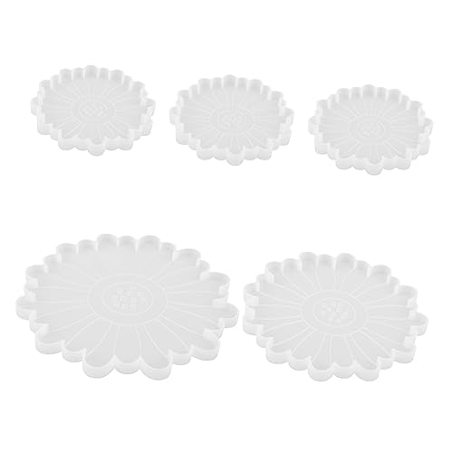 Gadpiparty 5 Stück Gänseblümchen Schimmel Herstellung Geformt Heimdekoration Epoxidharz Kristall-epoxy-form Silikon -untersetzerform Gießform Selber Machen Handwerkswerkzeuge Kieselgel Gadpiparty 5 Stück Gänseblümchen Schimmel Herstellung Geformt Heimdekoration Epoxidharz Kristall-epoxy-form Silikon -untersetzerform Gießform Selber Machen Handwerkswerkzeuge Kieselgel von Gadpiparty
