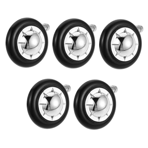Gadpiparty 5 Stück Galvanikrollen Stuhlrollen Stuhlteile Räder Für Möbelbeschläge Lenkrollen Rollen Für Bürostühle Bürostuhlrollen Roller Silber Pvc Gadpiparty 5 Stück Galvanikrollen Stuhlrollen Stuhlteile Räder Für Möbelbeschläge Lenkrollen Rollen Für Bürostühle Bürostuhlrollen Roller Silber Pvc von Gadpiparty