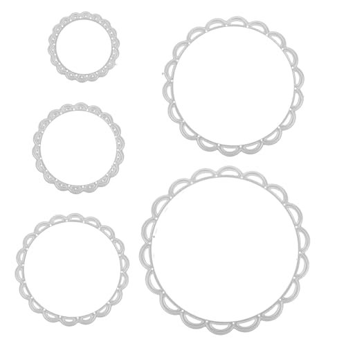 Gadpiparty 5 Stück Geprägte Schneidemesserform Aus Metall Für Hochzeiten Zum Schneiden Von Scrapbooks Prägungen Papierherstellung Bastelwerkzeug Kartenherstellung Stanzformen von Gadpiparty