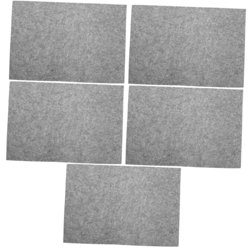 Gadpiparty 5 Stück Kalligraphie-Filzpad Filzstoff Zeichenschreibtuch Filztischmatte handgeschrieben Lackmatte Kalligrafie-Filzunterlage Filzmatten für chinesische Kalligrafie gefühlt Hellgrau Gadpiparty 5 Stück Kalligraphie-Filzpad Filzstoff Zeichenschreibtuch Filztischmatte handgeschrieben Lackmatte Kalligrafie-Filzunterlage Filzmatten für chinesische Kalligrafie gefühlt Hellgrau von Gadpiparty
