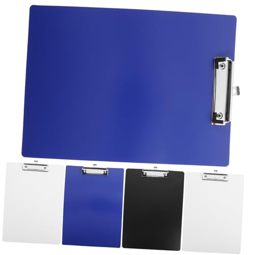 Gadpiparty 5 Stück Klemmbrett Bunte Kunststoff Clipboards für Notizen und Dokumente Zufällige Farben Leicht Praktisch für Schule Büro und Medizinberufe Zufällige Farbe von Gadpiparty