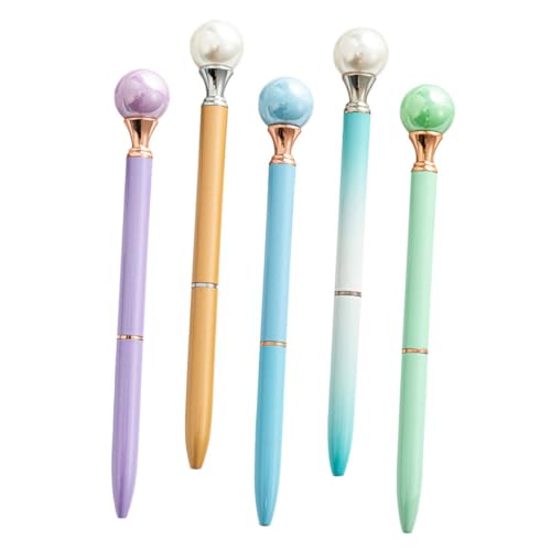 Gadpiparty 5 Stück Kugelschreiber Schwarz Stifte Masse Ball farbig multi tragbarer Schreibstift Schreibwaren Stifte kreativer Schreibstift Stift für den täglichen Gebrauch Ergonomisch Metall Gadpiparty 5 Stück Kugelschreiber Schwarz Stifte Masse Ball farbig multi tragbarer Schreibstift Schreibwaren Stifte kreativer Schreibstift Stift für den täglichen Gebrauch Ergonomisch Metall von Gadpiparty