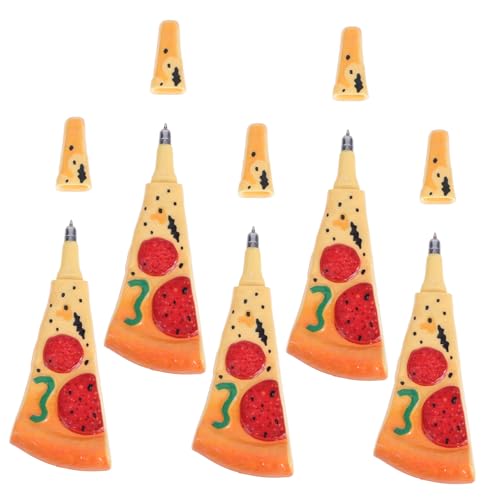 Gadpiparty 5 Stück Kugelschreiber in Pizzaform, Coole Und Süße Lebensmittel-schreibwaren, Für Frauen, Kinder Und Tragbare Schreibgeräte Für Unterwegs Im Büro Gadpiparty 5 Stück Kugelschreiber in Pizzaform, Coole Und Süße Lebensmittel-schreibwaren, Für Frauen, Kinder Und Tragbare Schreibgeräte Für Unterwegs Im Büro von Gadpiparty