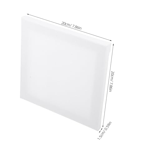 Gadpiparty 5 Stück Leinwandplatten Aus Holz Blanker Art Canvas Boards Malen Leere Leere Malleinwand Künstler-leinwandtafeln Für Malbrett Segeltuch Weiß Gadpiparty 5 Stück Leinwandplatten Aus Holz Blanker Art Canvas Boards Malen Leere Leere Malleinwand Künstler-leinwandtafeln Für Malbrett Segeltuch Weiß von Gadpiparty