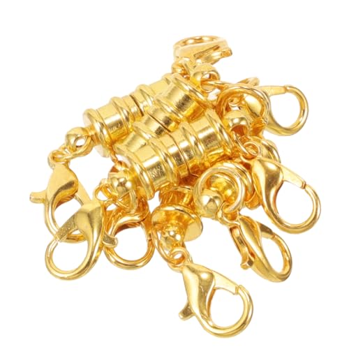 Gadpiparty 5 Stück Magnetverschluss für Schmuck Magnetische Armband und Verschlüsse Glänzend und Langlebig für Diy Projekte und Schmuckherstellung Gadpiparty 5 Stück Magnetverschluss für Schmuck Magnetische Armband und Verschlüsse Glänzend und Langlebig für Diy Projekte und Schmuckherstellung von Gadpiparty