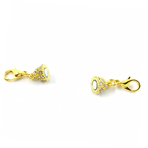 Gadpiparty 5 Stück Olivenförmige Rhinestone Magnetverschluss Lobster Clip Schmuckverschlüsse für Diy Armbänder Gadpiparty 5 Stück Olivenförmige Rhinestone Magnetverschluss Lobster Clip Schmuckverschlüsse für Diy Armbänder von Gadpiparty