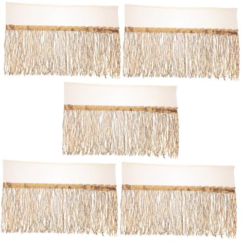 Gadpiparty 5 Stück Paillettenbühnenrock Fransenbesatz mit Quasten Fransenrock Kleid mit Quastenbesatz Bandbesatz für Kleidung Taillenquaste für Bühnenaufführungen Golden Gadpiparty 5 Stück Paillettenbühnenrock Fransenbesatz mit Quasten Fransenrock Kleid mit Quastenbesatz Bandbesatz für Kleidung Taillenquaste für Bühnenaufführungen Golden von Gadpiparty