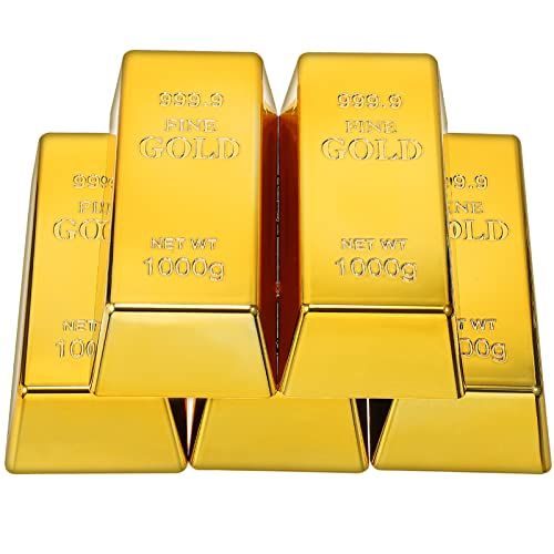 Gadpiparty 5 Stück Riegel Ziegel Barren Glitzernde Film-Requisite Simulierte Geschenkboxen Süßigkeiten-Leckerei-Boxen Für Halloween Weihnachten Casino-Motto-Party-Dekoration Gadpiparty 5 Stück Riegel Ziegel Barren Glitzernde Film-Requisite Simulierte Geschenkboxen Süßigkeiten-Leckerei-Boxen Für Halloween Weihnachten Casino-Motto-Party-Dekoration von Gadpiparty