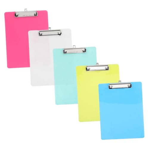 Gadpiparty 5 Stück Schreibtafelblock klein Bretter Zwischenablage Konferenz-Schreibtafel praktisches Akten-Klemmbrett Plastikschreiberbrett Dokumentorganisator Dokumentclip pp Gadpiparty 5 Stück Schreibtafelblock klein Bretter Zwischenablage Konferenz-Schreibtafel praktisches Akten-Klemmbrett Plastikschreiberbrett Dokumentorganisator Dokumentclip pp von Gadpiparty
