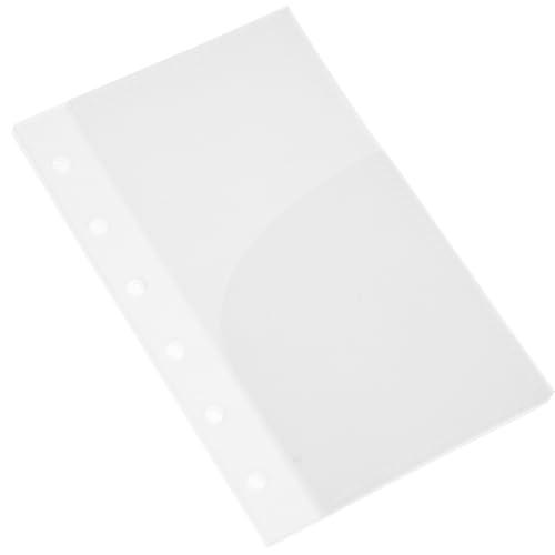 Gadpiparty 5 Stück Teiliges Abnehmbarer Budgettaschen Durchsichtige PP Binder Einsätze für Budgetplanung für Bargeldorganisation und Notizen von Gadpiparty