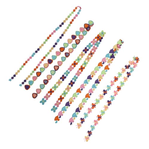 Gadpiparty 5 Stück Teiliges Besticktes Spitzenband für Diy Kleidung Handwerk und Dekoration für Accessoires Tischdecken und Haarschmuck Vielseitig Einsetzbar Gadpiparty 5 Stück Teiliges Besticktes Spitzenband für Diy Kleidung Handwerk und Dekoration für Accessoires Tischdecken und Haarschmuck Vielseitig Einsetzbar von Gadpiparty