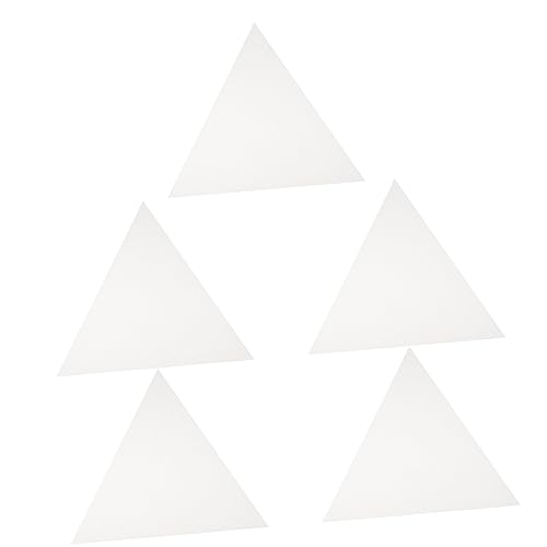 Gadpiparty 5 Stück Teiliges Blanko Zeichenplatte Ölmalerei Panel für Gleichseitiges Dreieck für Kunstunterricht und Kreative Projekte Gadpiparty 5 Stück Teiliges Blanko Zeichenplatte Ölmalerei Panel für Gleichseitiges Dreieck für Kunstunterricht und Kreative Projekte von Gadpiparty