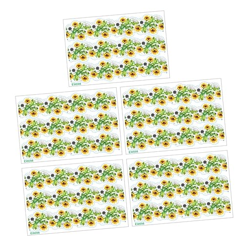 Gadpiparty 5 Stück Teiliges Dekorative Wandaufkleber für Weihnachten Kreative Trim Bulletin Borders Sticker Wandsticker für Klassenzimmer und Partys von Gadpiparty