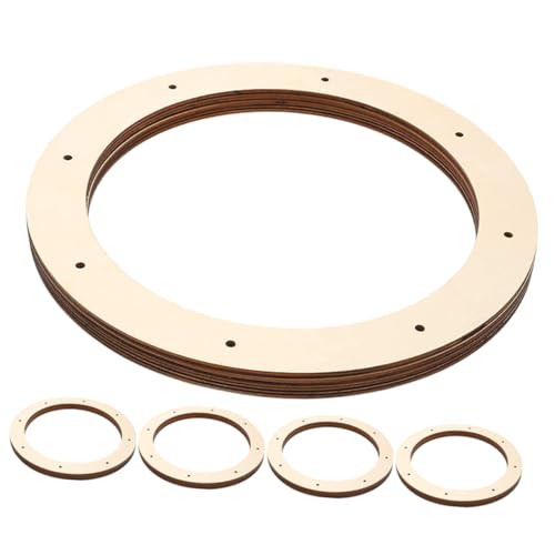 Gadpiparty 5 Stück Teiliges Kranzrahmen Robustem Holz mit Löchern Runde DIY Kranzringe für Weihnachtsdekoration Wand und Türkränze Geeignet für Innen und Außenbereich Natürliche Gadpiparty 5 Stück Teiliges Kranzrahmen Robustem Holz mit Löchern Runde DIY Kranzringe für Weihnachtsdekoration Wand und Türkränze Geeignet für Innen und Außenbereich Natürliche von Gadpiparty