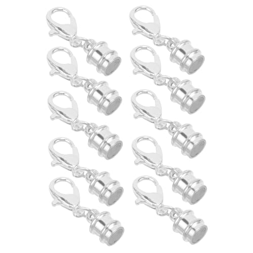 Gadpiparty 5 Stück Teiliges Magnetverschluss für Diy Schmuck Silberne Karabiner für Armbänder für Schmuckherstellung Praktische Verbindungselemente für Projekte Gadpiparty 5 Stück Teiliges Magnetverschluss für Diy Schmuck Silberne Karabiner für Armbänder für Schmuckherstellung Praktische Verbindungselemente für Projekte von Gadpiparty
