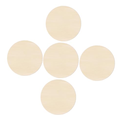 Gadpiparty 5 Stück Teiliges Runde Holzscheiben zum Basteln Naturbelassen Stabile Holzrohlinge für Diy Kunst Kinderprojekte Malerei und Wohnaccessoires Gadpiparty 5 Stück Teiliges Runde Holzscheiben zum Basteln Naturbelassen Stabile Holzrohlinge für Diy Kunst Kinderprojekte Malerei und Wohnaccessoires von Gadpiparty