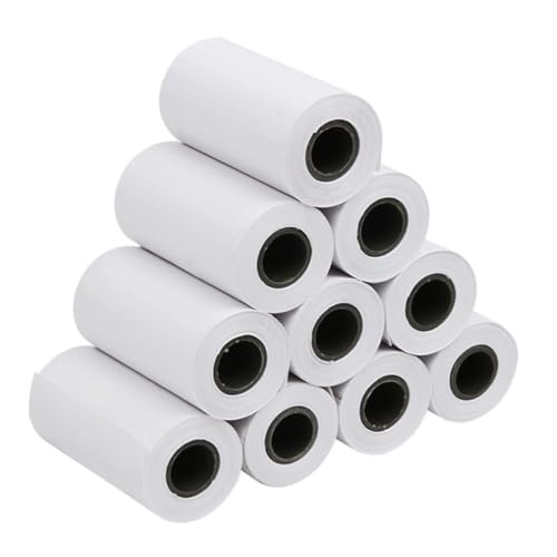 Gadpiparty 5 Stück Teiliges Selbstklebende Thermopapier etiketten mit Kern Weiß Vielseitig Einsetzbar für Büro Versandetiketten für Organisation und Inventarverwaltung Gadpiparty 5 Stück Teiliges Selbstklebende Thermopapier etiketten mit Kern Weiß Vielseitig Einsetzbar für Büro Versandetiketten für Organisation und Inventarverwaltung von Gadpiparty