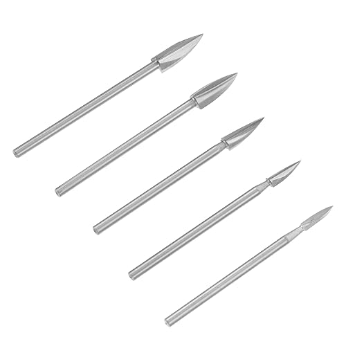 Gadpiparty 5 Stück Teiliges Set Holzgravurbohrer Hochgeschwindigkeitsstahl Schaftfräser für Präzises Schnitzen Kompatibel mit Rotationswerkzeugen für Diy Holzprojekte und Modellbau Gadpiparty 5 Stück Teiliges Set Holzgravurbohrer Hochgeschwindigkeitsstahl Schaftfräser für Präzises Schnitzen Kompatibel mit Rotationswerkzeugen für Diy Holzprojekte und Modellbau von Gadpiparty