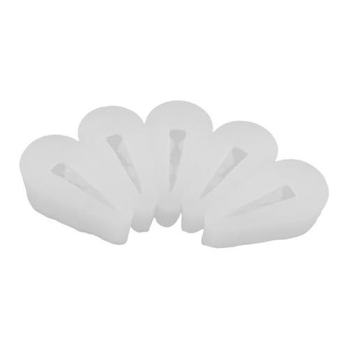 Gadpiparty 5 Stück Teiliges Silikon Totenkopf Gießform Halloween DIY Schädel Form für Harz Kuchen Seife Schokolade Basteln Flexibel Wiederverwendbar Geeignet für Familien und Schule von Gadpiparty
