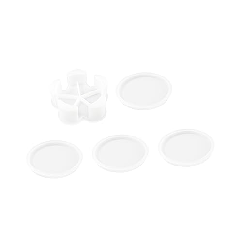 Gadpiparty 5 Stück Teiliges Silikonformen für Untersetzer und Aufbewahrungsboxen Diy Silikon Gießformen Wiederverwendbar für Kunsthandwerk und Projekte von Gadpiparty