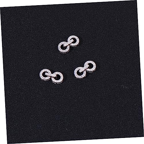 Gadpiparty 5 Stück Teiliges Sterling Silber Kettenverschluss Schmuckverschluss DIY Armbandverschluss für Halsketten Schmuckherstellung Zubehör für Damen Silber Schmuck Gadpiparty 5 Stück Teiliges Sterling Silber Kettenverschluss Schmuckverschluss DIY Armbandverschluss für Halsketten Schmuckherstellung Zubehör für Damen Silber Schmuck von Gadpiparty