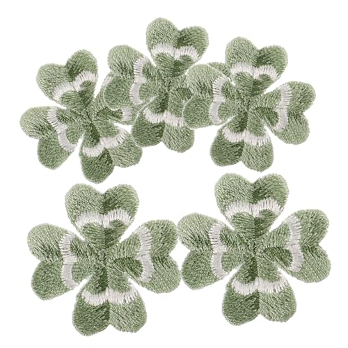 Gadpiparty 5 Stück Teiliges Vierblättrige Kleeblatt Stoffaufnäher Strapazierfähige Kleidungspatches Kleine Hutapplikationen Dekorative DIY Accessoires zum Reparieren und Verzieren von Jacken Gadpiparty 5 Stück Teiliges Vierblättrige Kleeblatt Stoffaufnäher Strapazierfähige Kleidungspatches Kleine Hutapplikationen Dekorative DIY Accessoires zum Reparieren und Verzieren von Jacken von Gadpiparty