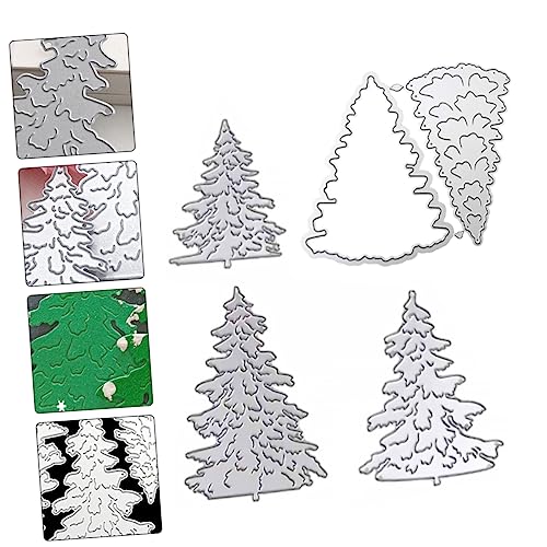 Gadpiparty 5 Stück Teiliges Weihnachtsbaum Stanzform aus DIY Bastel Schneidvorlagen für Scrapbooking Karten Alben Papierdekoration für Kreative Weihnachtsprojekte Gadpiparty 5 Stück Teiliges Weihnachtsbaum Stanzform aus DIY Bastel Schneidvorlagen für Scrapbooking Karten Alben Papierdekoration für Kreative Weihnachtsprojekte von Gadpiparty