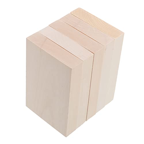 Gadpiparty 5 Stück Unbehandelte Holzblöcke für Diy Projekte Multifunktionale Holzplatten zum Basteln für Dekorieren und Kunstwerke Robustes Material für Anwendungen Gadpiparty 5 Stück Unbehandelte Holzblöcke für Diy Projekte Multifunktionale Holzplatten zum Basteln für Dekorieren und Kunstwerke Robustes Material für Anwendungen von Gadpiparty