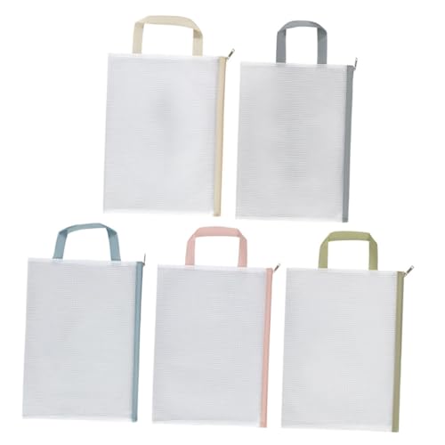 Gadpiparty 5 Teiliger Aktenhalter Akten Organizer Dokumenten Reißverschlusstasche Reißverschluss Aufbewahrungstasche Netz Reißverschlusstasche Reißverschluss Aktentasche Netztasche Mit Gadpiparty 5 Teiliger Aktenhalter Akten Organizer Dokumenten Reißverschlusstasche Reißverschluss Aufbewahrungstasche Netz Reißverschlusstasche Reißverschluss Aktentasche Netztasche Mit von Gadpiparty