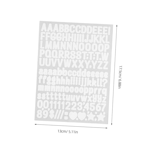 Gadpiparty 50 Blatt Buchstaben Und Zahlen Patches Zum Aufdrücken Von Buchstaben Für Stoff Kleidung T Shirt Zahlen Zahlenaufkleber Wortaufkleber von Gadpiparty