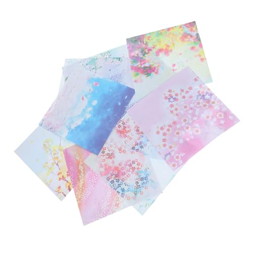 Gadpiparty 50 Blatt Doppelseitiges Origami-material Festes Papier Origami-sterne-papiere Origamipapier Doppelseitig Handhandwerk Origami -papier Kinderpapierkunsthandwerk Bastelpapier von Gadpiparty