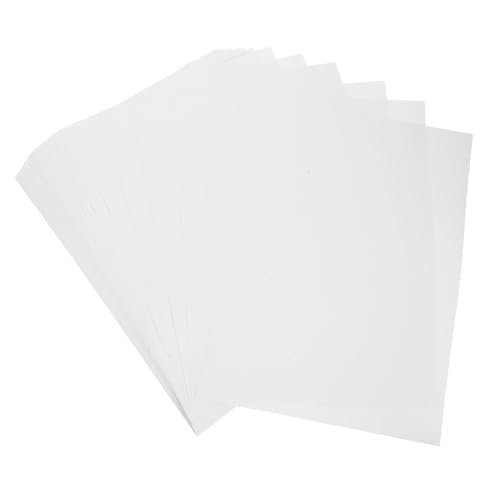 Gadpiparty 50 Blatt dickes Druckpapier Drucker Papierhandwerk a4 leeres papier druckbares Papier Fotodruckpapier Papier A4 Fotopapier Mehrzweck-A4-Papier Weiß von Gadpiparty