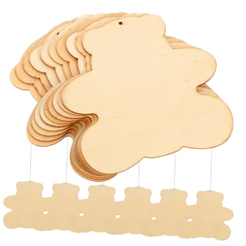 Gadpiparty 50 Stück Bärenförmige Holzscheiben für DIY Unfertige Graffiti Chips Holz für Kreative Bastelprojekte für Schüler Malen und Dekorieren Gadpiparty 50 Stück Bärenförmige Holzscheiben für DIY Unfertige Graffiti Chips Holz für Kreative Bastelprojekte für Schüler Malen und Dekorieren von Gadpiparty