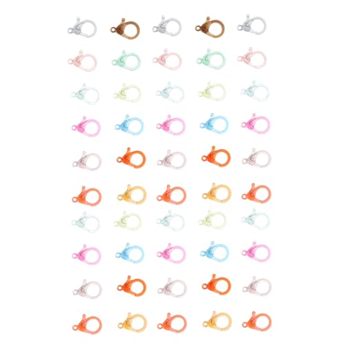 Gadpiparty 50 Stück Bunte Kunststoff Lobster Clips Vielseitige Schlüsselanhänger Verschlüsse für Schmuckherstellung Robuste Diy Karabiner Haken Glatte Oberfläche Gadpiparty 50 Stück Bunte Kunststoff Lobster Clips Vielseitige Schlüsselanhänger Verschlüsse für Schmuckherstellung Robuste Diy Karabiner Haken Glatte Oberfläche von Gadpiparty