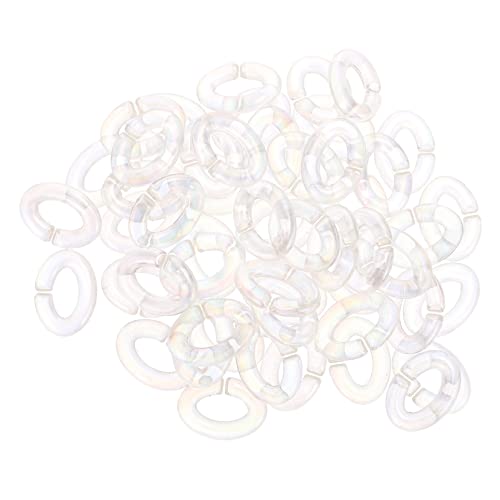 Gadpiparty 50 Stück C-förmige offene Schnallenkette für Ketten verbinder ringe schmuck DIY Bastelringe Schnallen zur Schmuckherstellung schmuck verbindung Acryl Weiß Gadpiparty 50 Stück C-förmige offene Schnallenkette für Ketten verbinder ringe schmuck DIY Bastelringe Schnallen zur Schmuckherstellung schmuck verbindung Acryl Weiß von Gadpiparty