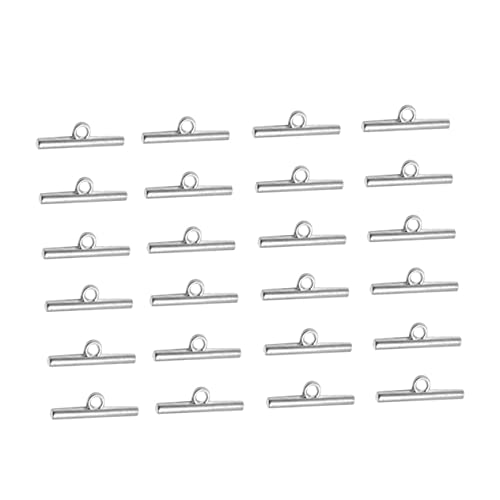 Gadpiparty 50 Stück DIY Handtaschen Zubehör Robuste Metall Schnallen Legierung Quadratische Schnalle für Taschenersatz und Handwerksprojekte Silber von Gadpiparty
