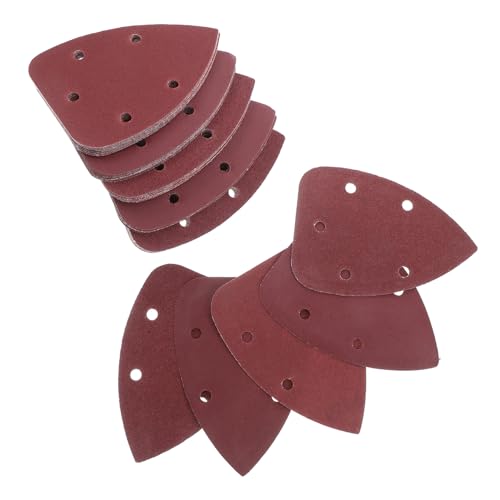 Gadpiparty 50 Stück Detailschleifer Ersatzpads Mausschleifer Pads Hardware Schleifpapier Schleifscheiben Mausschleifer Schleifpapier Pads Verschiedene Körnungen Schleifpads von Gadpiparty