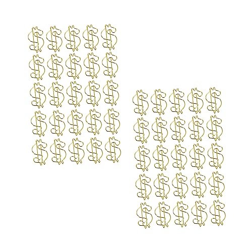 Gadpiparty 50 Stück Dollarform Büroklammern Goldene Papierklemmen Kreative Aktenklammern für Büro und Zuhause Büromaterial Organisieren von Dokumenten und Notizen Gadpiparty 50 Stück Dollarform Büroklammern Goldene Papierklemmen Kreative Aktenklammern für Büro und Zuhause Büromaterial Organisieren von Dokumenten und Notizen von Gadpiparty