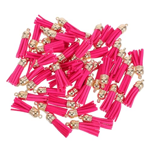 Gadpiparty 50 Stück Farbige Quasten aus Kunstleder Leichte Tassel Anhänger mit Schlaufe Handgefertigte Schlüsselanhänger und Schmuck Bastelanhänger für DIY Taschen und Schmuckdekoration Gadpiparty 50 Stück Farbige Quasten aus Kunstleder Leichte Tassel Anhänger mit Schlaufe Handgefertigte Schlüsselanhänger und Schmuck Bastelanhänger für DIY Taschen und Schmuckdekoration von Gadpiparty