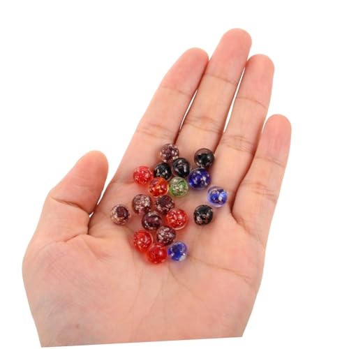 Gadpiparty 50 Stück Glasperlen Leuchtend im Dunkeln Runde Spacer Perlen mit Farbsand für Diy Schmuckherstellung Armbänder Halsketten Ohrringe Kreative Bastelideen Gadpiparty 50 Stück Glasperlen Leuchtend im Dunkeln Runde Spacer Perlen mit Farbsand für Diy Schmuckherstellung Armbänder Halsketten Ohrringe Kreative Bastelideen von Gadpiparty