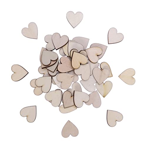 Gadpiparty 50 Stück Herzförmige Holzscheiben Unbehandelter Birke für DIY Bastelprojekte Natürliche Deko für Hochzeiten und Weihnachten Holzplättchen ohne Farbe Gadpiparty 50 Stück Herzförmige Holzscheiben Unbehandelter Birke für DIY Bastelprojekte Natürliche Deko für Hochzeiten und Weihnachten Holzplättchen ohne Farbe von Gadpiparty